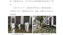 美化校园我参与 ——我院数控技术系志愿者践行雷锋精神